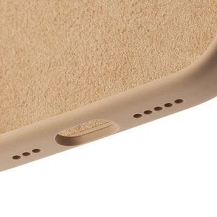 Чехол защитный uBear Touch Mag Case для iPhone 17, MagSafe совместимый, силикон, софт-тач, латте