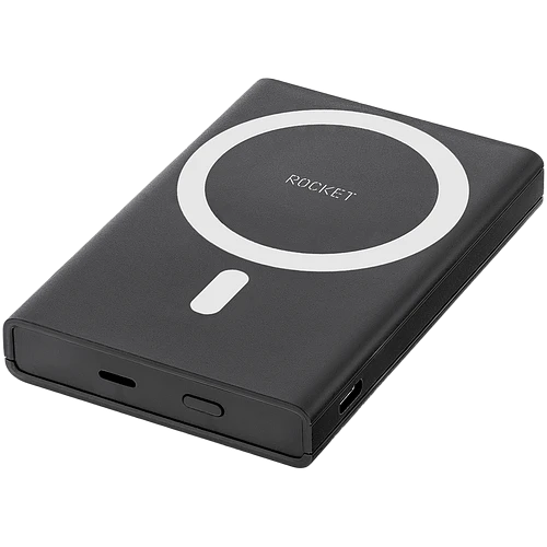 Беспроводной аккумулятор ROCKET HOLD, с поддержкой MagSafe, черный