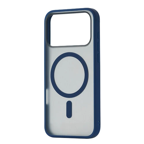 Чехол защитный uBear Cloud Mag Case для iPhone 17 Pro, MagSafe совместимый, усиленный, силк-тач, синий