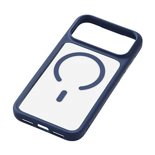 Чехол защитный uBear Shade Case для iPhone 17 Pro Max, MagSafe совместимый, усиленный, силк-тач, синий