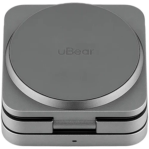 Беспроводное зарядное устройство uBear Balance Ultra, 3-в-1, с поддержкой MagSafe, Qi2
