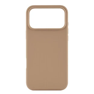 Чехол защитный uBear Touch Mag Case для iPhone 17 Pro Max, MagSafe совместимый, силикон, софт-тач, латте