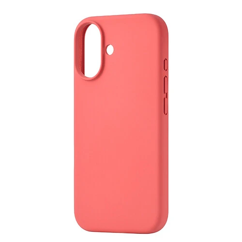 Чехол защитный uBear Touch Mag Case для iPhone 17, MagSafe совместимый, силикон, софт-тач, коралловый