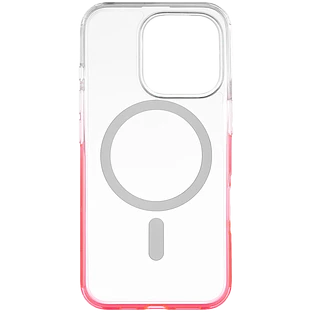 Чехол защитный uBear Fusion Mag Case iPhone 16 Pro, неоновый розовый