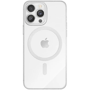 Чехол защитный "vlp" Starlight Case with MagSafe для iPhone 14 ProMax, прозрачный