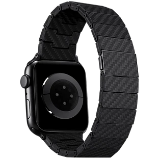 Ремень для Apple Watcch Carbon Fiber Link Bracelet Band - Retro
