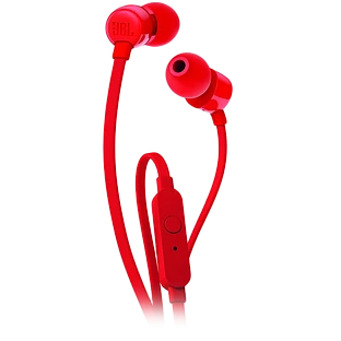 Наушники JBL T110, Красный