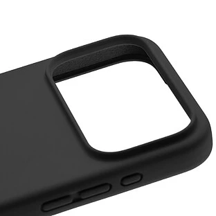 Чехол защитный uBear Touch Mag Case для iPhone 17 Pro Max, MagSafe совместимый, силикон, софт-тач, черный