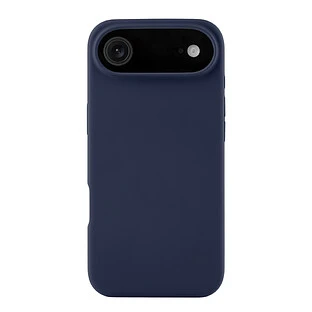 Чехол защитный uBear Touch Mag Case для iPhone Air, MagSafe совместимый, силикон, софт-тач, темно-синий