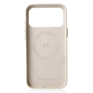 Чехол для смартфона Magssory Eco-Leather Case для iPhone 17 Pro Max Ivory (CLT045i)