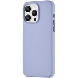 Чехол защитный uBear Touch Mag Case  iPhone 15 Pro Max  MagSafe  силикон  лавандов