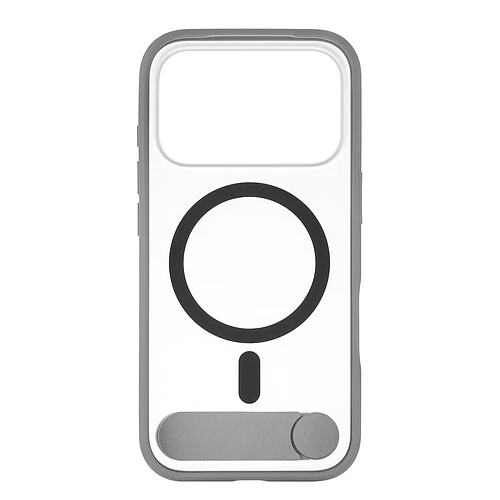 Чехол защитный uBear Stand 360° Mag Case для iPhone 17 Pro, MagSafe совместимый, силикон, софт-тач, серый