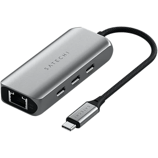 Хаб Satechi 4-In-1 USB-C Hub With 2.5 Gigabit Ethernet