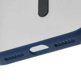 Чехол защитный uBear Cloud Mag Case для iPhone 17 Pro Max, MagSafe совместимый, усиленный, силк-тач, синий