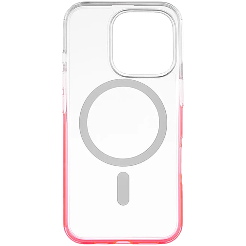 Чехол защитный uBear Fusion Mag Case iPhone 16 Pro, неоновый розовый