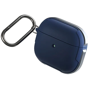 Чехол UNIQ Valencia  Синий для AirPods (Gen3)