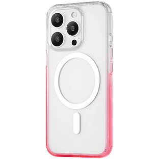 Чехол защитный uBear Fusion Mag Case iPhone 16 Pro, неоновый розовый