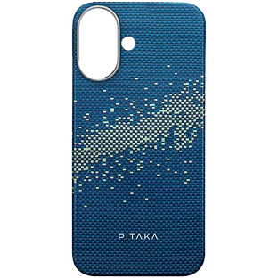 Чехол PITAKA Tactile Woven с MagSafe Milky Way Galaxy для iPhone 16