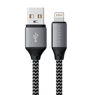 Кабель Satechi USB-A to Lightning Cable, 0.25м