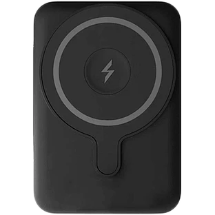 Аккумулятор внешний VLP Dual Magsafe PowerBank 5000 mAh, 3A, USB-C, черный