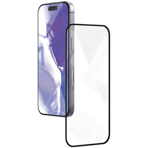 Стекло защитное 3D VLP Easy Box для iPhone 16 Pro Max с черной рамкой