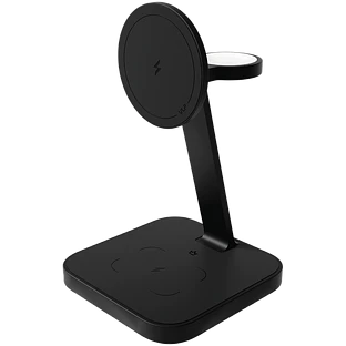 Беспроводное зарядное устройство VLP Unity Power 3 in1 для Apple, черный титан