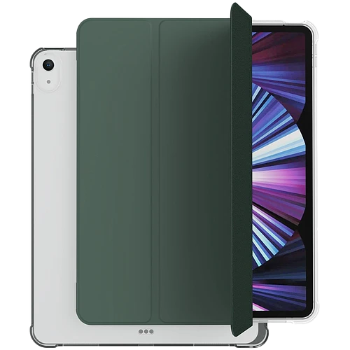 Чехол защитный "vlp" Dual Folio для iPad 10, темно-зеленый