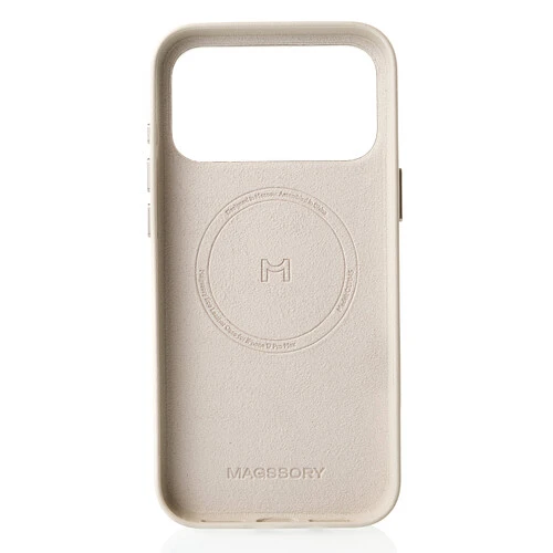 Чехол для смартфона Magssory Eco-Leather Case для iPhone 17 Pro Max Ivory (CLT045i)