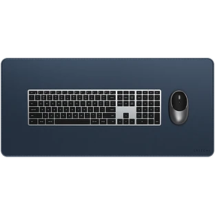 SATECHI , СинийVegan-Leather Premium Desk Mat