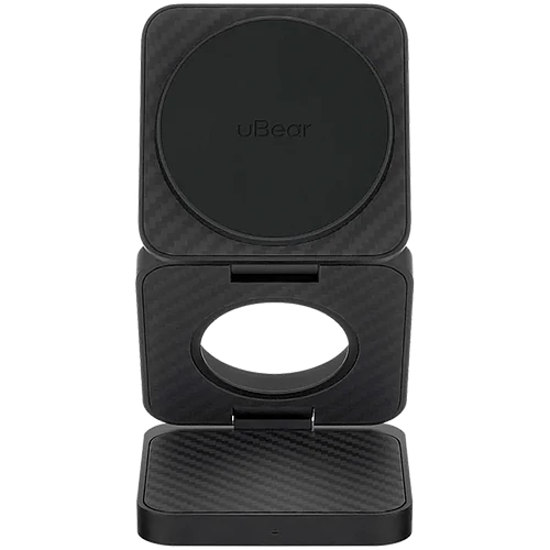 Беспроводное зарядное устройство с поддержкой MagSafe, uBear Balance, материал Кевлар