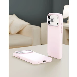 Чехол защитный VLP Aster Pro Case с MagSafe для iPhone 17 Pro Max, розовый