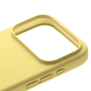 Чехол защитный uBear Touch Mag Case для iPhone 17 Pro, MagSafe совместимый, силикон, софт-тач, светло-желтый