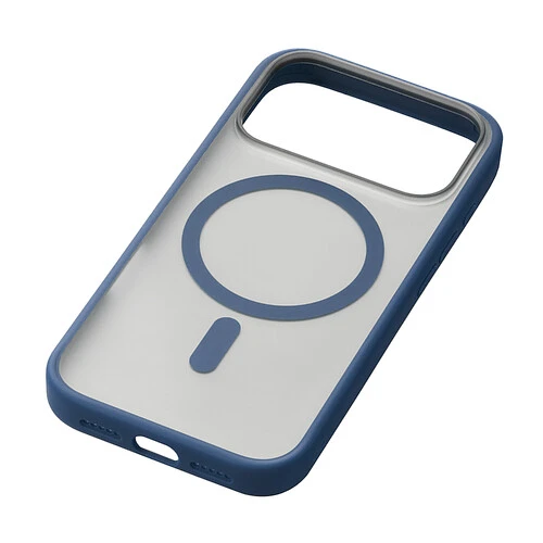 Чехол защитный uBear Cloud Mag Case для iPhone 17 Pro Max, MagSafe совместимый, усиленный, силк-тач, синий