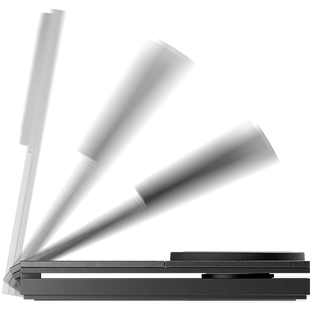 RISE 3-IN-1 Qi2, беспроводное зарядное устройство 3 в 1, цвет черный