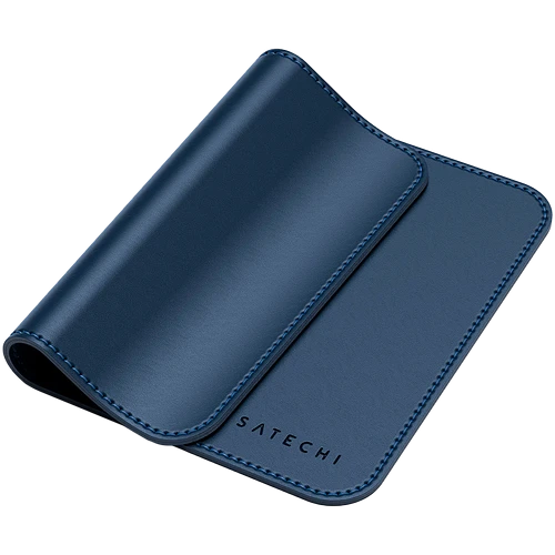 Коврик Satechi Eco Leather Mouse Pad для компьютерной мыши. Цвет синий.