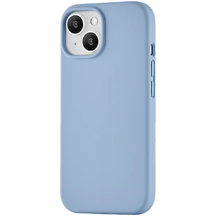Чехол защитный uBear Touch Mag Case  iPhone 15  MagSafe  силикон  голубой