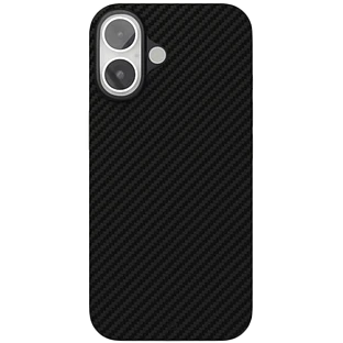 Чехол защитный VLP Kevlar Case с MagSafe для iPhone 16, черный