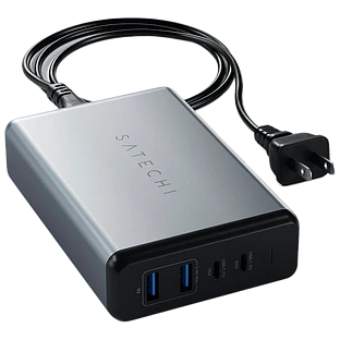 Адаптер питания SATECHI 4*USB/USB-C 2*USB Тип A, 2*USB Тип C, 108 Вт