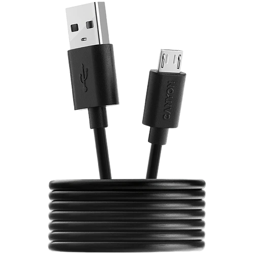 Кабель Canyon USB-A - microUSB, 1м, Черный