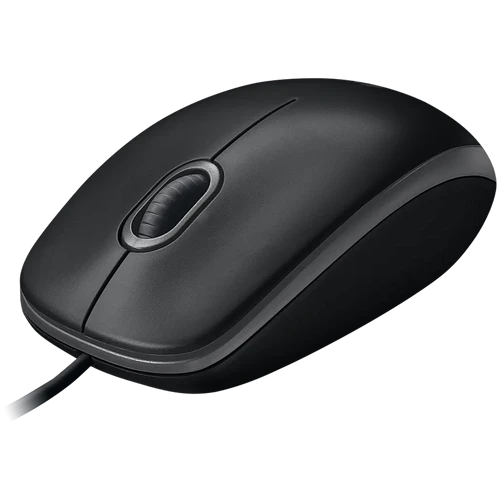 Мышь Logitech B100 for buisness черный оптическая (1000dpi) USB (2but) 910-006605