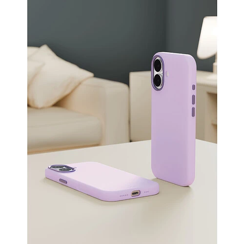 Чехол защитный VLP Aster Pro Case с MagSafe для iPhone 17, лавандовый