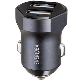 Автомобильный адаптер ENERGEA 2*USB Тип A, 24 Вт