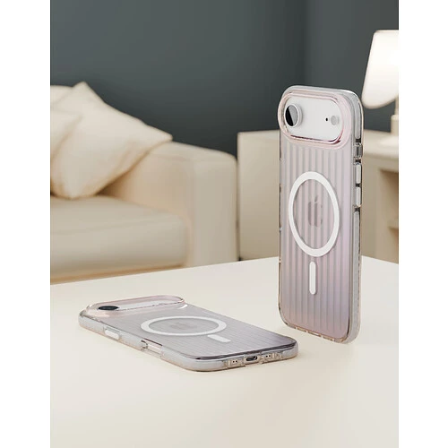 Чехол защитный VLP Pulse Case с MagSafe для iPhone Air, перламутровый