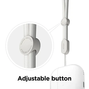 ELAGO Nylon Wrist Round Strap для AirPods Pro (Gen2), Чёрный