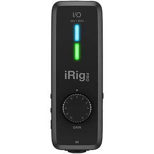 IK Multimedia iRig Pro I/O – мобильный аудио/MIDI-интефейс для работы с MAC и устройствами iOS и Android