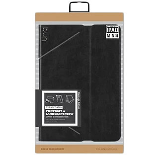 Чехол-книга UNIQ Transforma Чёрный для iPad mini (4-го поколения)