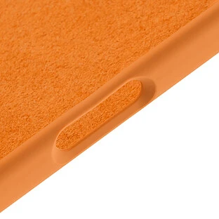 Чехол защитный uBear Touch Mag Case для iPhone 17, MagSafe совместимый, силикон, софт-тач, оранжевый