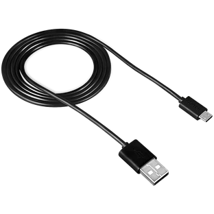 Кабель Canyon USB-A - microUSB, 1м, Черный