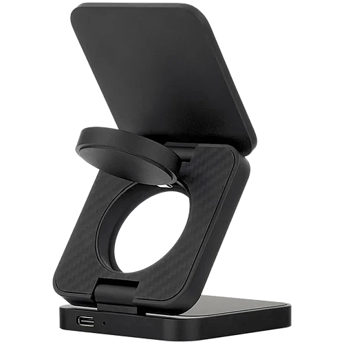 Беспроводное зарядное устройство с поддержкой MagSafe, uBear Balance, материал Кевлар