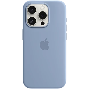 Чехол iPhone 15 Pro Silicone Case with MagSafe - Winter Blue Model A3125 MT1L3ZM/A